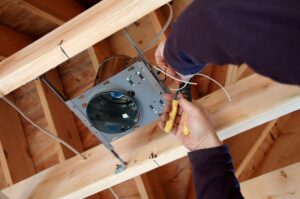 installing light box Certified Edmonton Electrician. Why You Should Hire A Qualified Edmotnon Electrician.