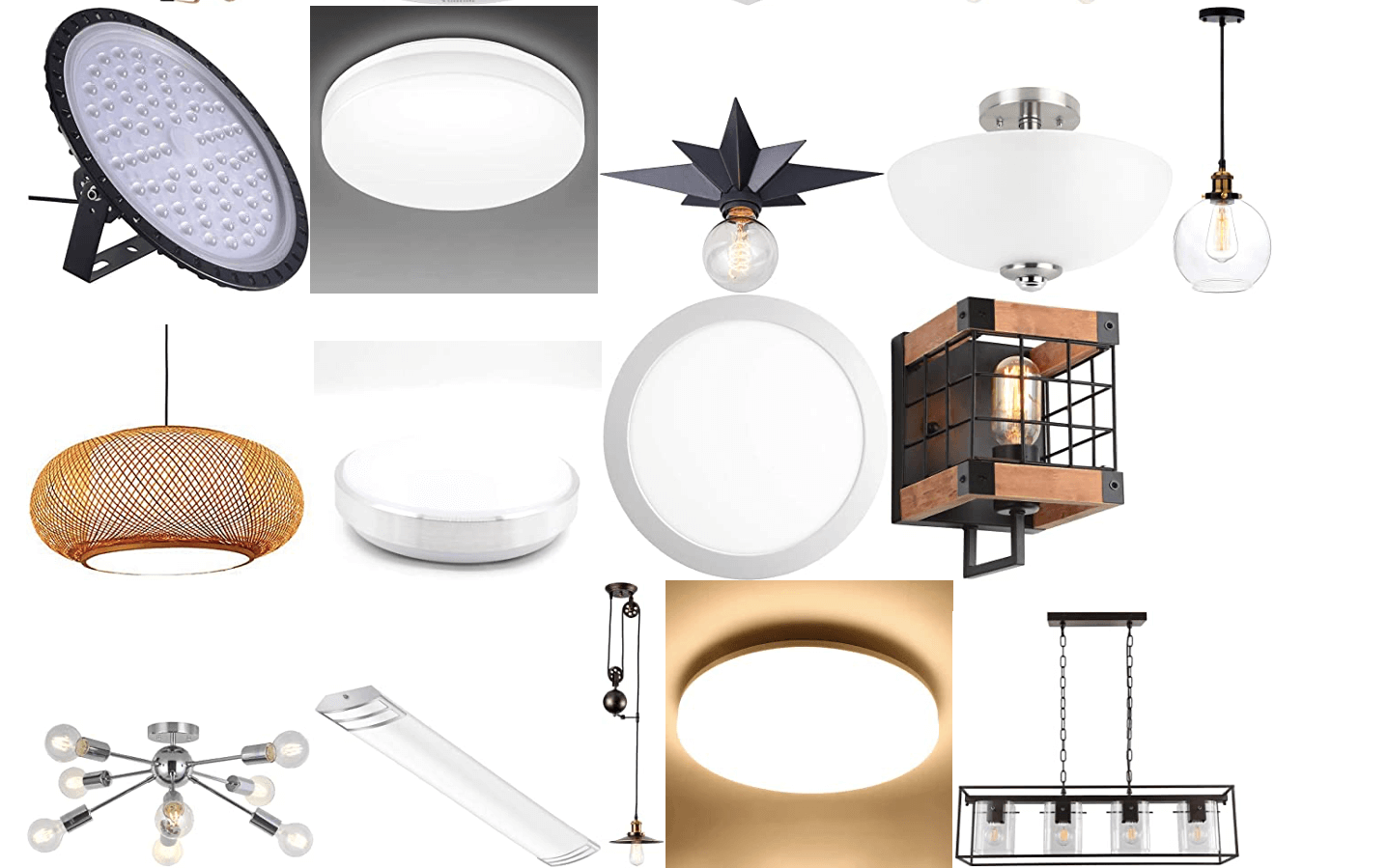 light fixtures 6